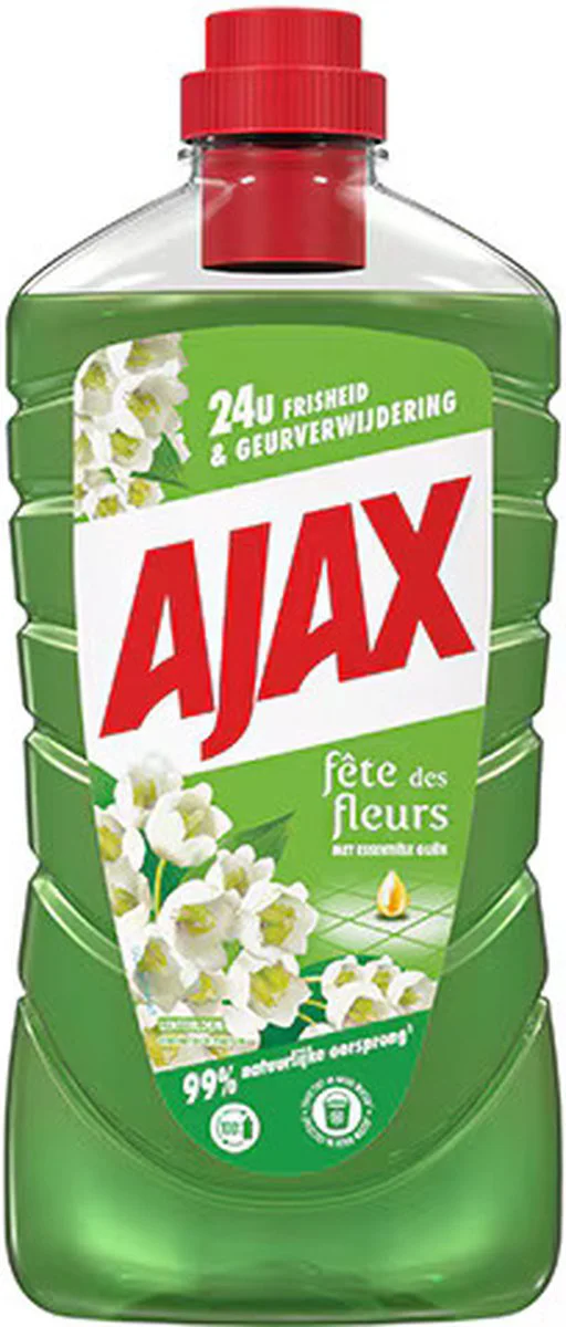 8x Ajax Allesreiniger Fête des Fleur Lentebloem 1 liter