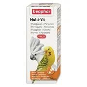 6x Beaphar Bogena Multi-Vitamine Papegaai & Parkiet 50 ml