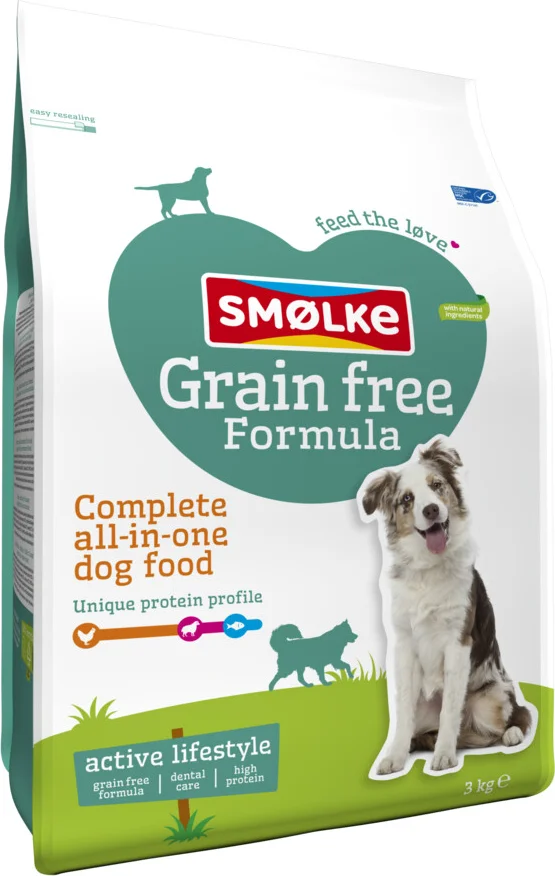 Smolke Hondenvoer Adult Graanvrij 3 kg