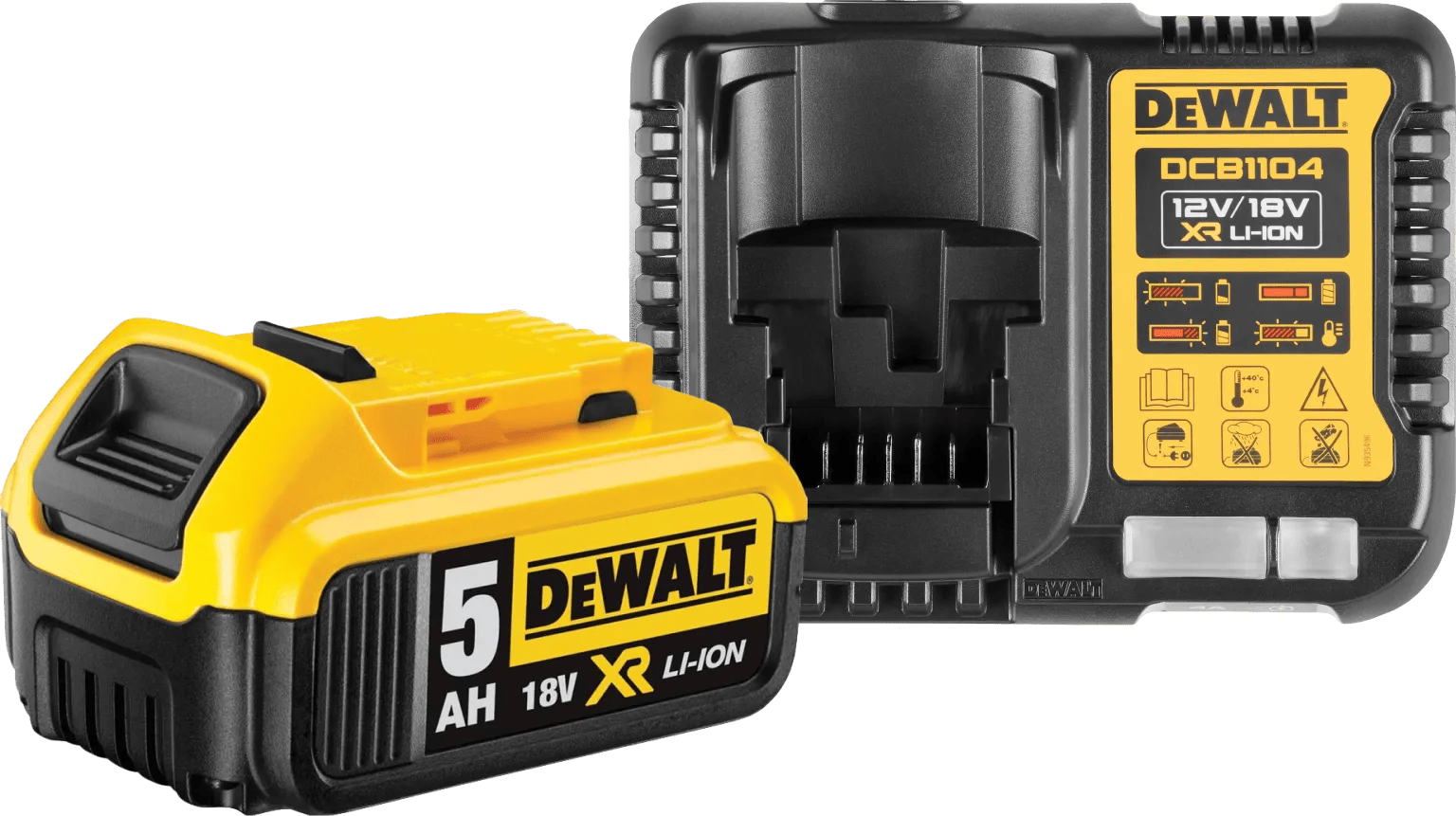 DeWalt DCB184-XJ 18V 5,0 Ah Accu + XR Multivoltage