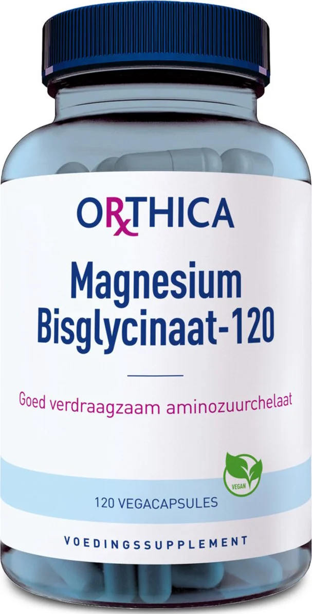 Orthica Magnesium Bisglycinaat-120 Capsules 120ST 120VCP