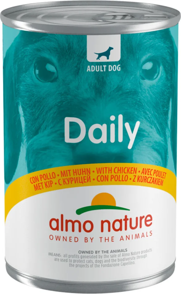 Almo Nature Daily Menu Hondenvoer Nat Kip 400 gr