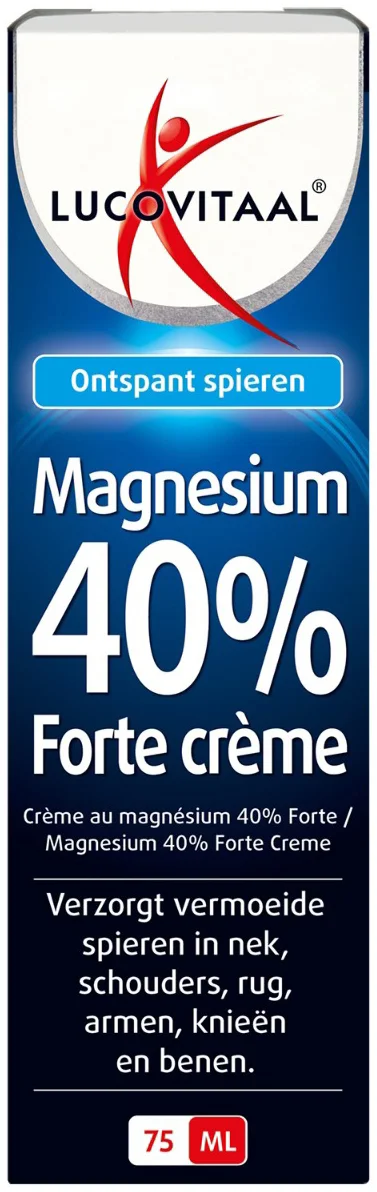Lucovitaal Magnesium 40% Forte Crème 75 ml