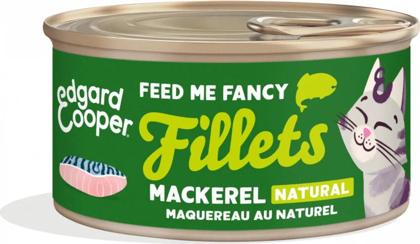 Edgard & Cooper Kattenvoer Fillets Makreel 70 gr