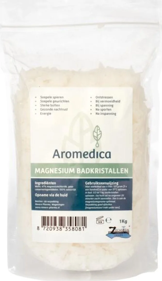 Aromedica Magnesium Badkristallen 1KG