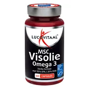2x Lucovitaal MSC Visolie Omega 3 60 capsules