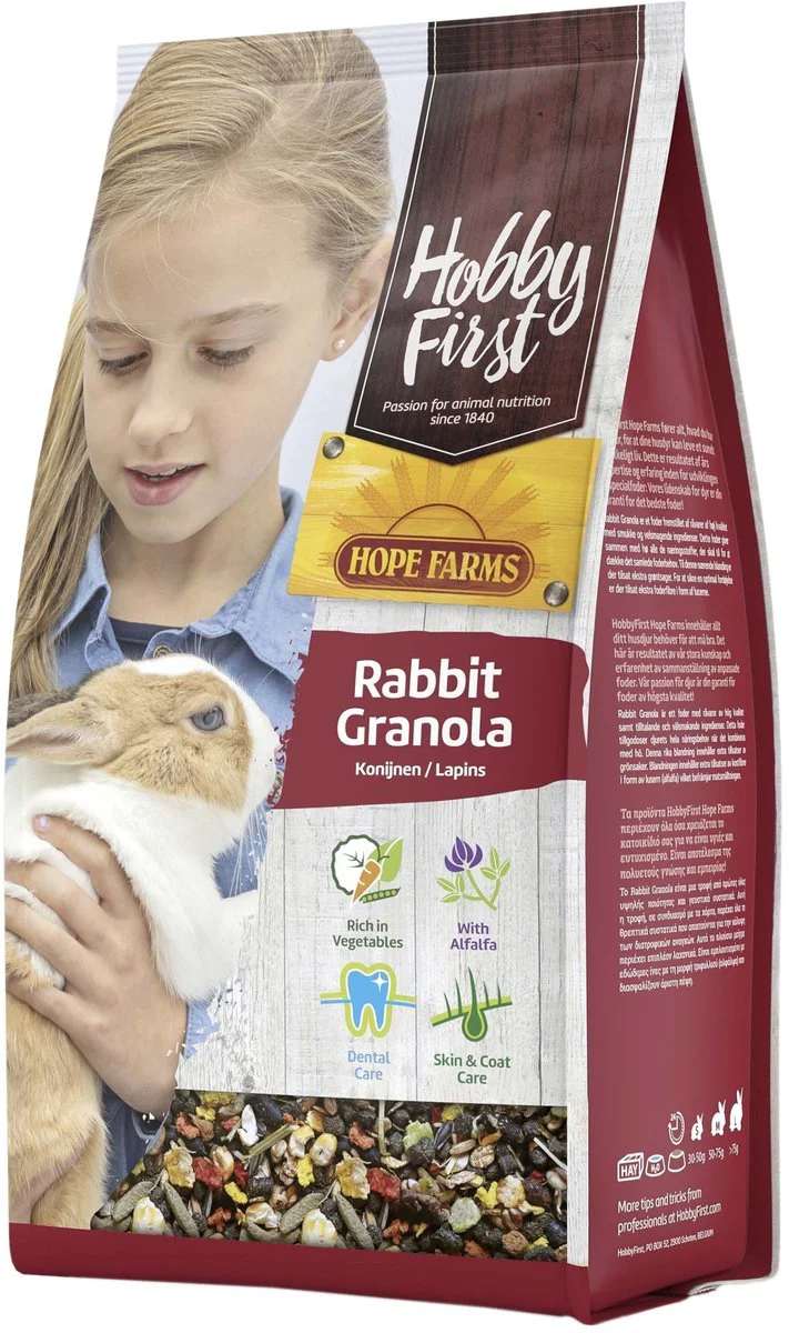 HobbyFirst Hope Farms Konijn Granola 2 kg