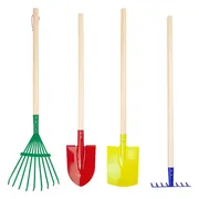 Small Foot - Houten Kinder Tuingereedschap, 4dlg.