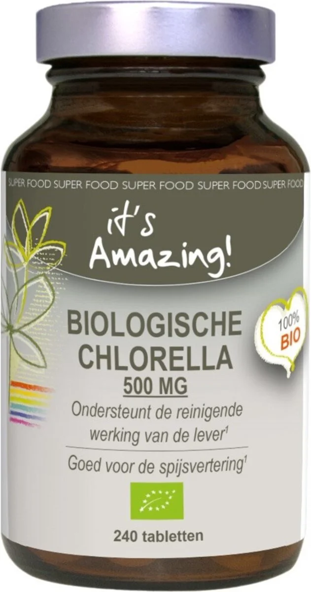 Its Amazing Chlorella 500 mg Tabletten 240TB