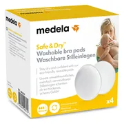Medela Zoogkompressen Wasbaar 4ST