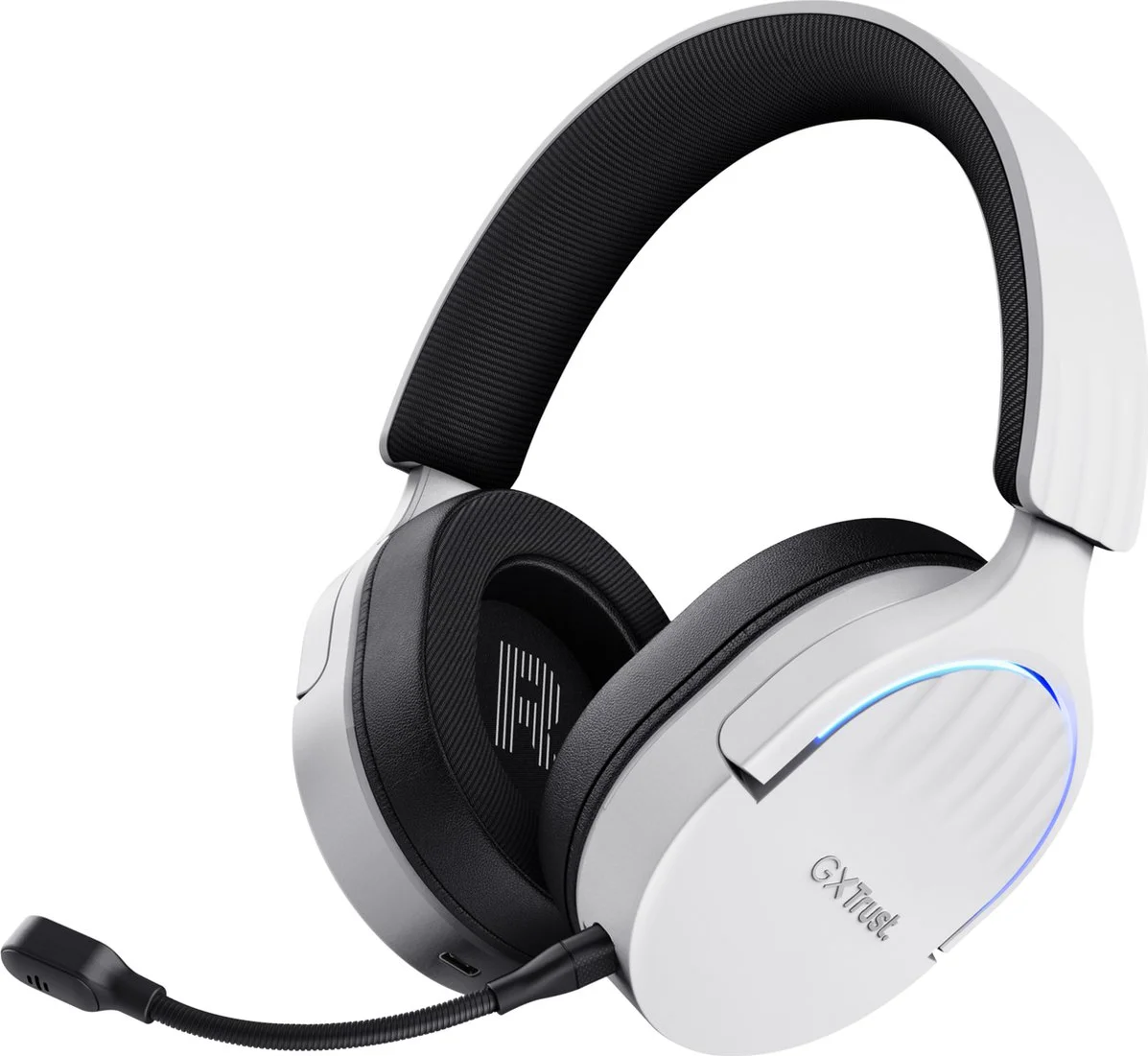 Trust Fayzo GXT491 Draadloze PC/PlayStation headset Wit