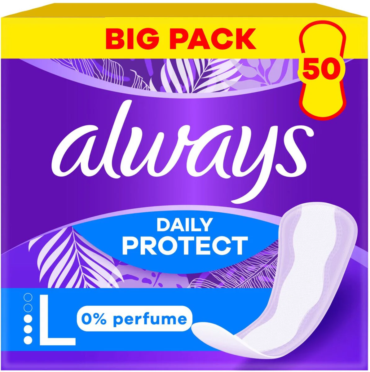 Always Daily Protect Inlegkruisjes Long 50ST
