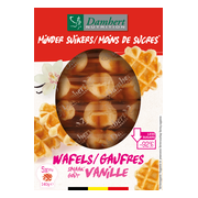 Damhert Minder Suikers Wafels Vanille 140GR