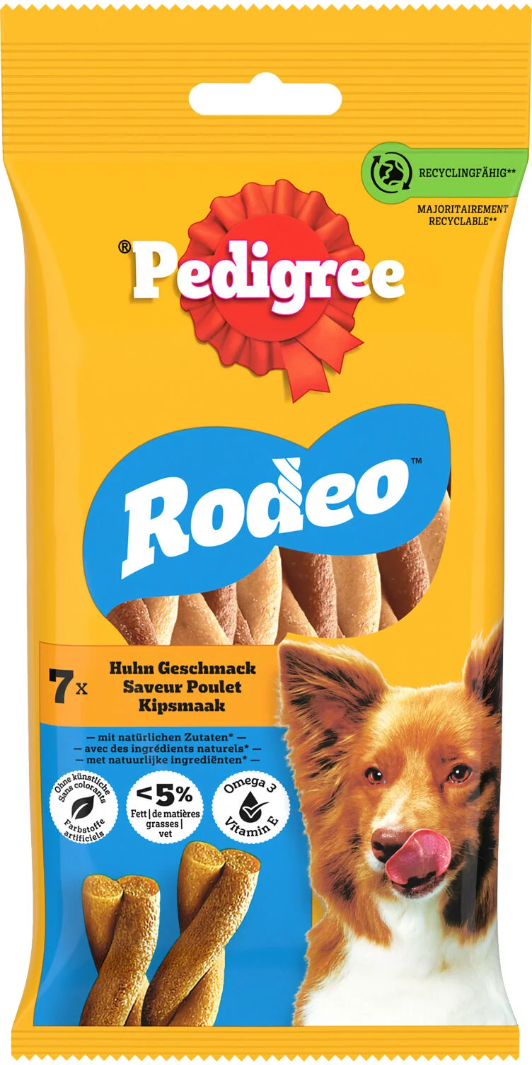 Pedigree Hondensnack Rodeo Kip 123 gr