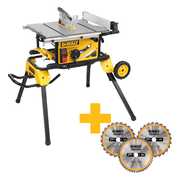 DeWALT DWE7492SET Zaagtafel + DWE74911 Rijdbaar onderstel