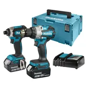 Makita DLX2507TJ Accu Combiset 2-delig (DHP489 + DTD153) 18V 5.0Ah in Mbox