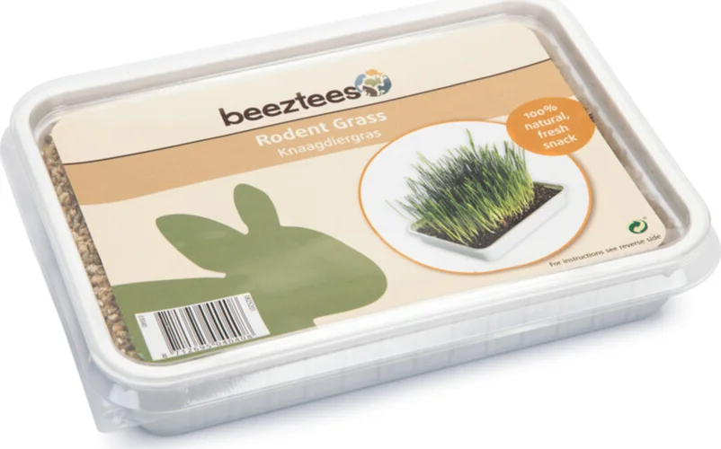 Beeztees Knaagdiergras In Plastic Box 130 gr