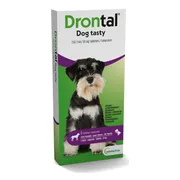 Drontal Dog Tasty Bone Vanaf 10 kg 6 stuks