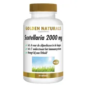 2x Golden Naturals Scutellaria 2000mg 60 vegacapsules