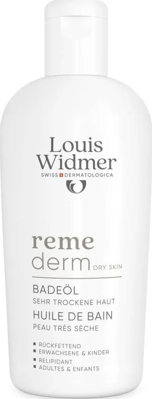 Louis Widmer Remederm Badolie licht geparfumeerd 250 ML