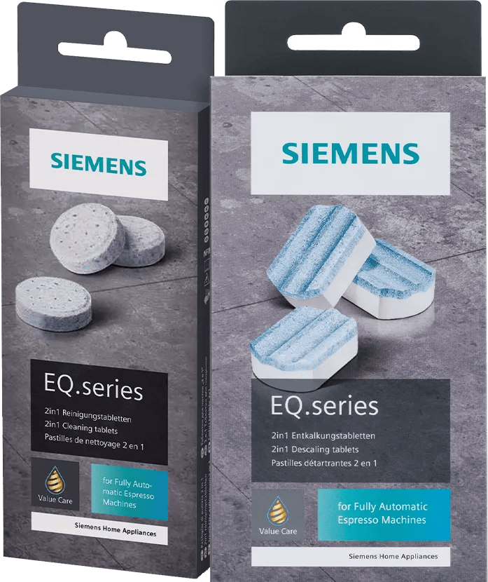 Siemens Ontkalkingstabletten + Reinigingstabletten