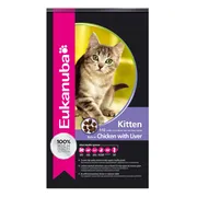 Eukanuba Kattenvoer Droog Kitten Kip - Lever 10 kg