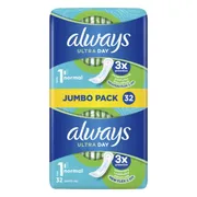 Always Maandverband Ultra Day 1 Normaal 32 stuks