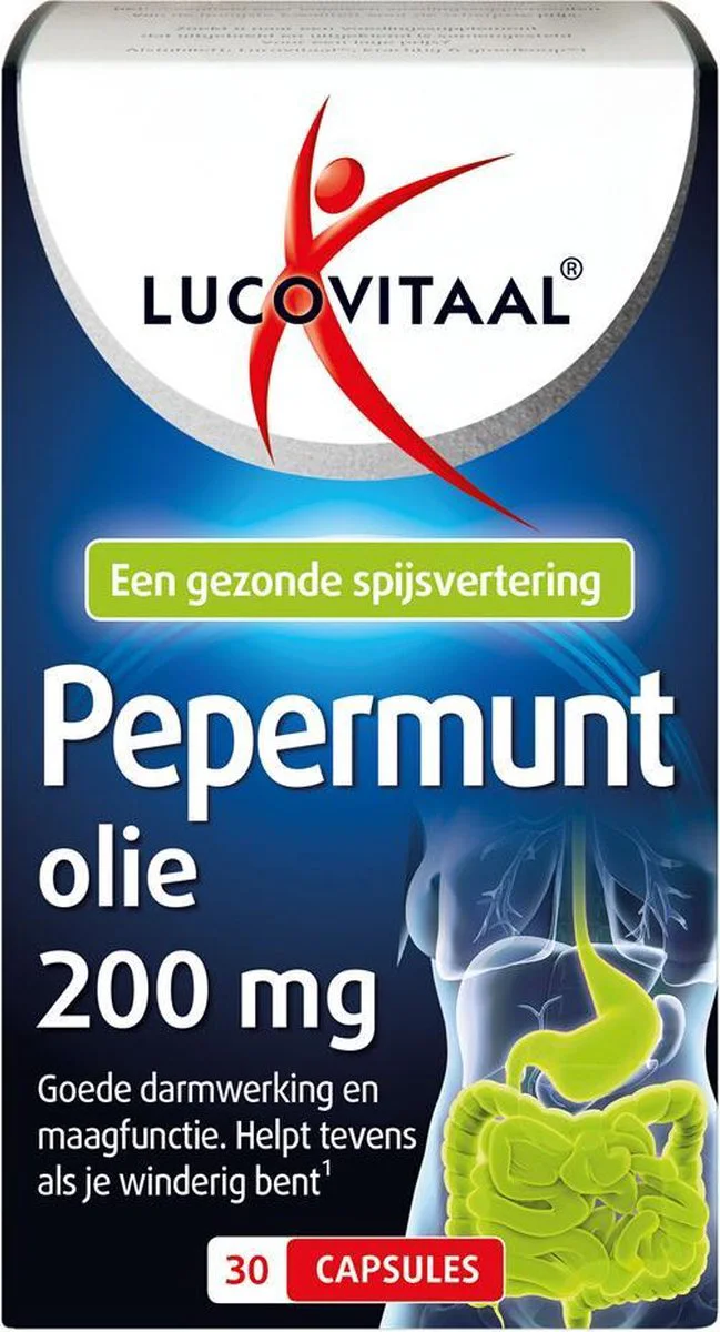 Lucovitaal Pepermuntolie 30 capsules