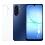 Samsung Galaxy A17 128GB Blauw 5G + Samsung Back Cover Transparant
