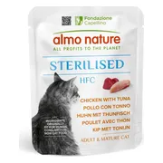 Almo Nature HFC Sterilised Kattenvoer Kip met Tonijn 50 gr
