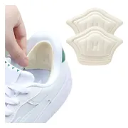 PRO-Deals | Hielzooltjes | Type 2 | Premium Hielbeschermers | Anti-slip | Kleur Beige / Wit | Schoenmaat Universeel | Hiel beschermers |Hielkussens