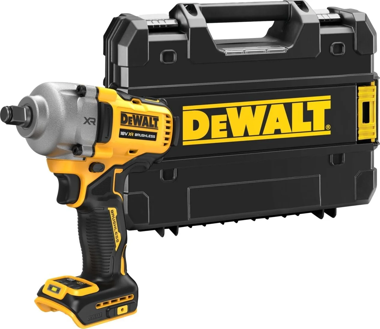 DeWALT DCF891NT Accu slagmoersleutel 812Nm 1/2" frictiering 18V XR Basic Body in TSTAK
