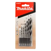 Makita D-62371 Houtspiraalborenset 7-delig 1/4''