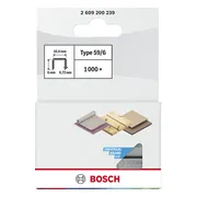 Bosch Professional Nieten type 59 | 6 mm | 10,6 x 0,72 mm | 1000 stuks - 2609200239