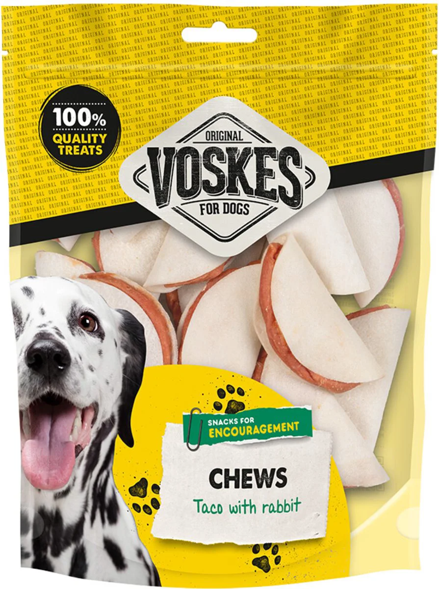 15x Voskes Taco met Konijn 400 gr