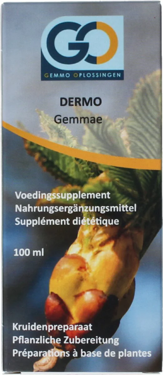 GO Gemmo Oplossingen Dermo Bio Tinctuur 100ML