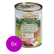6x Stuzzy Hondenvoer MonoProtein Puppy Kalfsvlees 400 gr