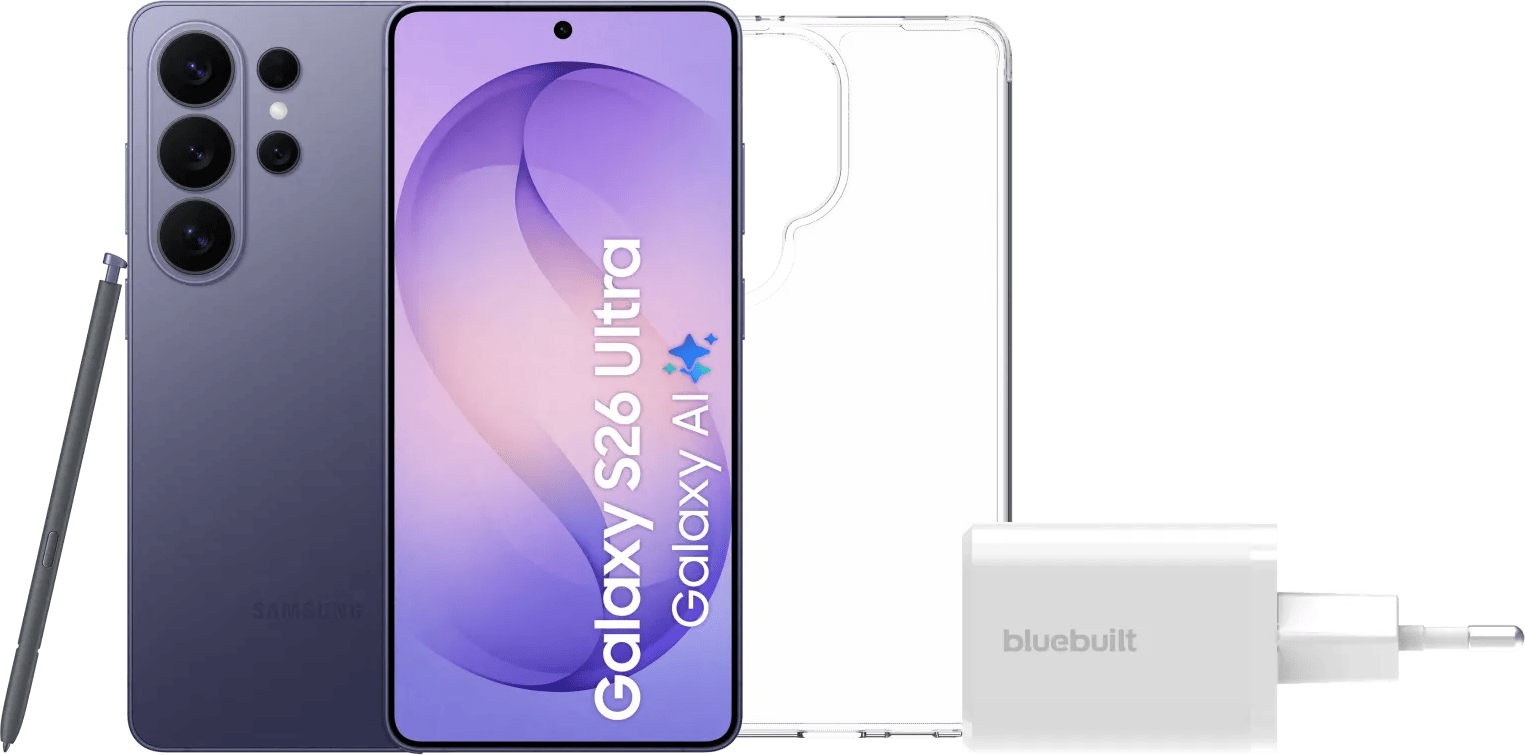 Samsung Galaxy S26 Ultra 1TB Donkerblauw 5G + Basis Accessoirepakket