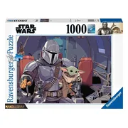 Ravensburger puzzel Disney Star Wars The Mandalorian - Legpuzzel - 1000 stukjes