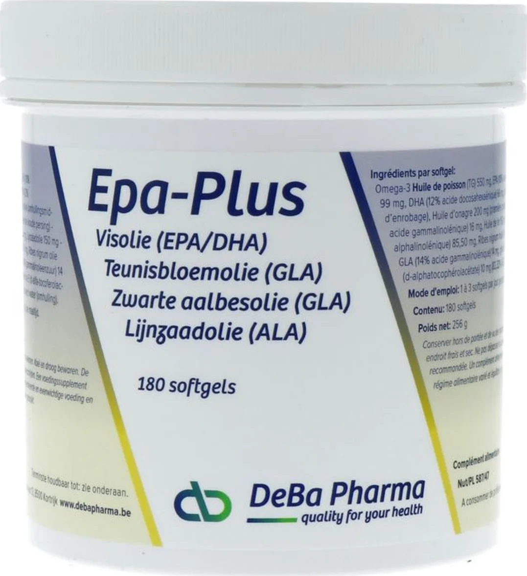 DeBa Pharma Epa-plus Softgels 180SG