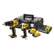 DeWALT DCK2062E2T Accu combiset 2-delig 18V XR 1.7Ah POWERSTACK in TSTAK