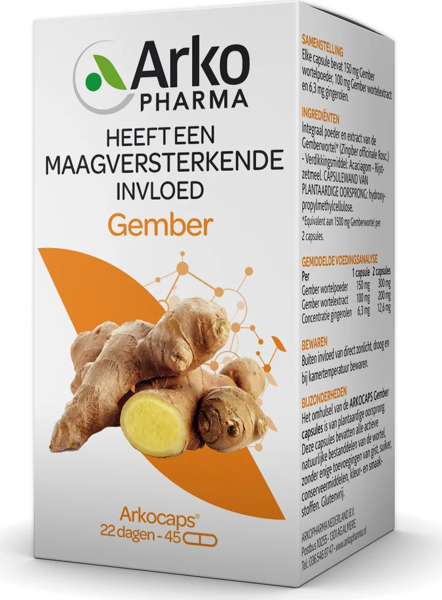 Arkocaps Gember Capsules 45CP