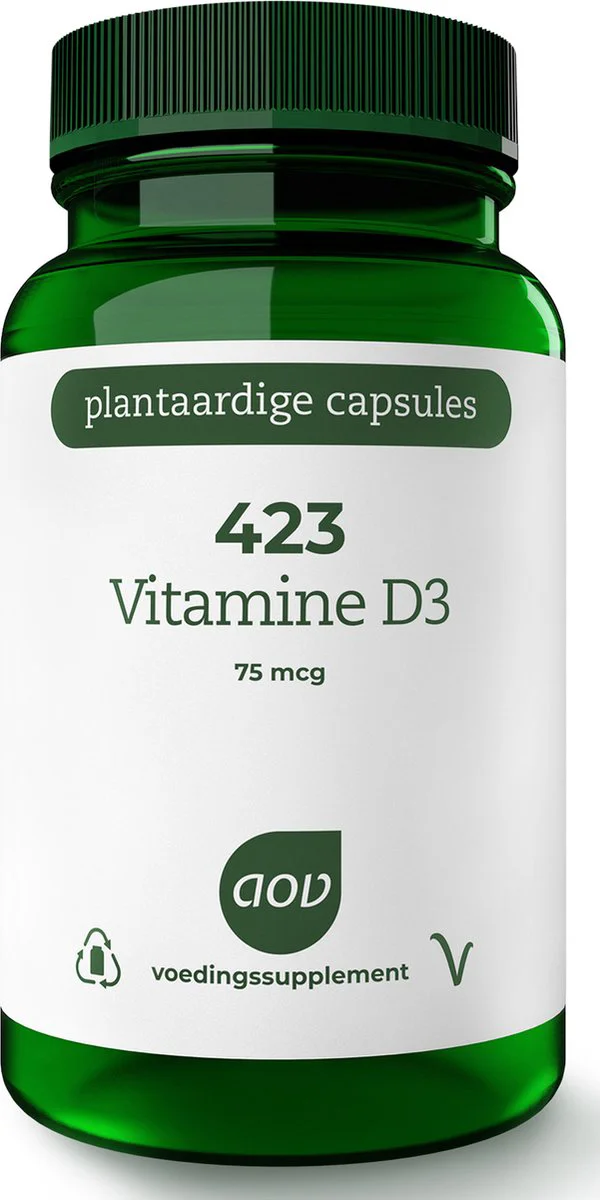 AOV 423 Vitamine D3 75mcg Vegacaps 90VCP