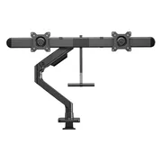 ACT AC8344 Monitorarm 32 inch met gasveer en crossbar voor 2 monitoren