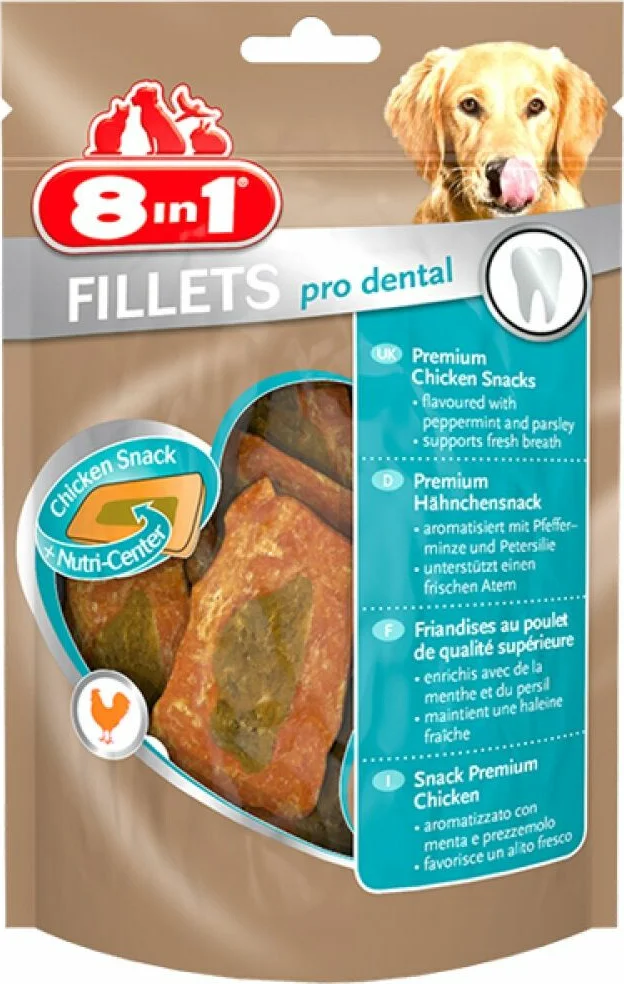 8x 8in1 Fillets Pro Dental Kip 80 gr
