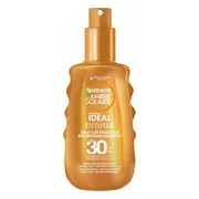 6x Garnier Ambre Solaire Ideal Bronze Beschermende Melkspray SPF 30 150 ml