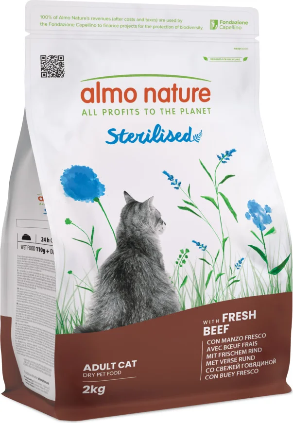 Almo Nature Kattenvoer Droog Sterilised Rund 2 kg