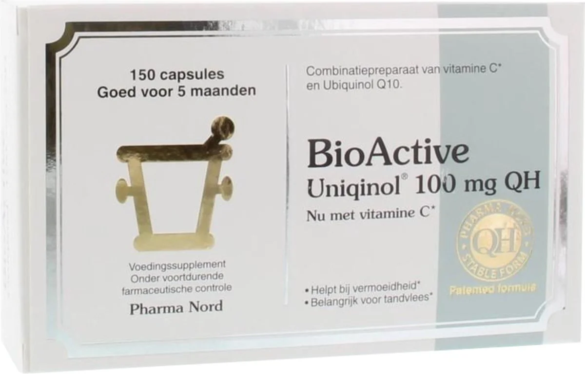 BioActive Uniqinol 100mg Capsules 150CP