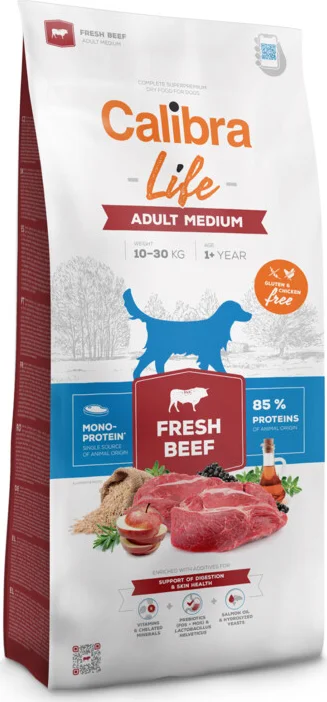 Calibra Life Adult Medium Hondenvoer Rund 2,5 kg