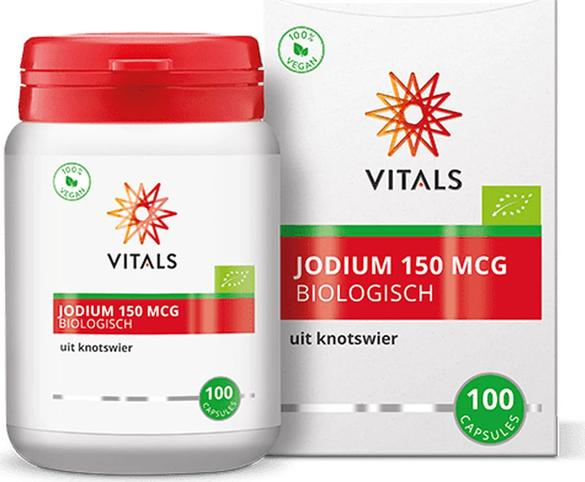 Vitals Jodium Biologisch Capsules 100CP